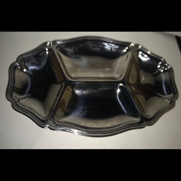 Vintage Guy Degrenne Oval Divided Serving Platter - Picture 9 of 16